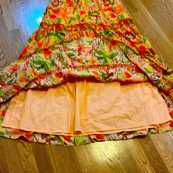 Anthropologie Farm Rio Tropical Tiered Maxi Dress Size Medium NWT - Picture 12 of 16
